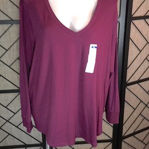 NEW TERRA SKY SEMI FITTED 3 X MAROON SHIRT LONG SLEEVE